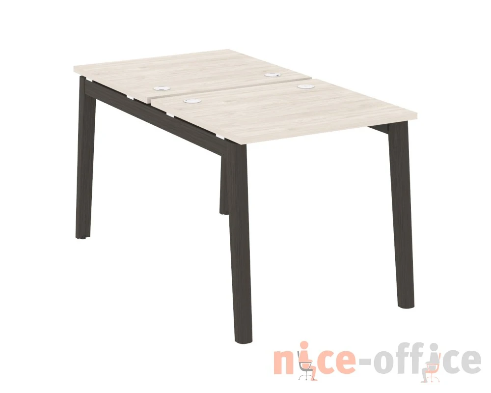 Рабочая станция, опоры - массив дерева 78x147,5x75 Оникс Вуд / Onix Wood