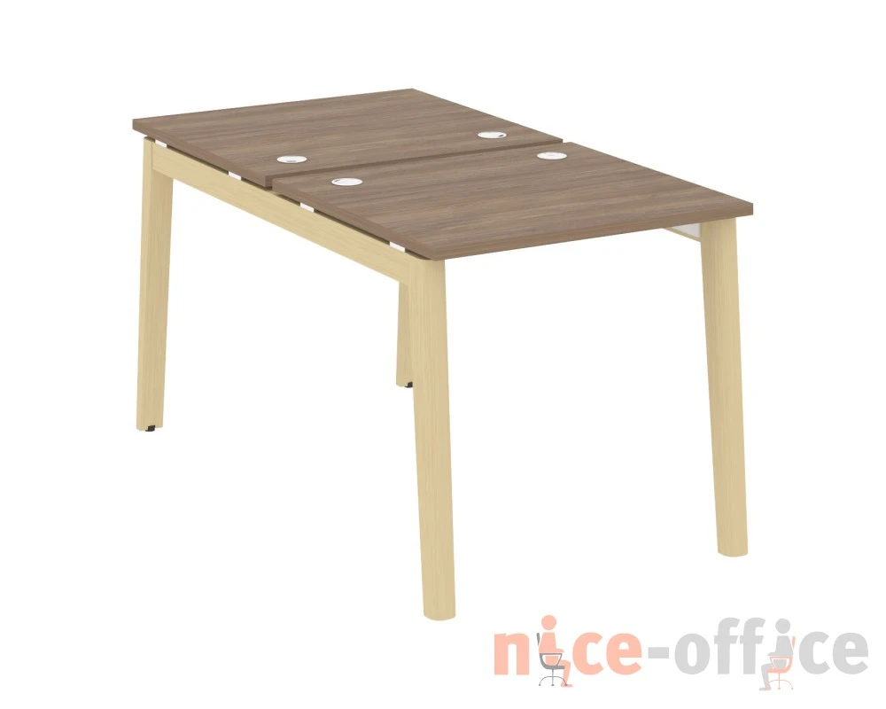Рабочая станция, опоры - массив дерева 78x147,5x75 Оникс Вуд / Onix Wood