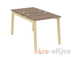 Рабочая станция, опоры - массив дерева 78x147,5x75 Оникс Вуд / Onix Wood images