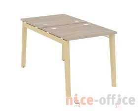 Рабочая станция, опоры - массив дерева 78x147,5x75 Оникс Вуд / Onix Wood images
