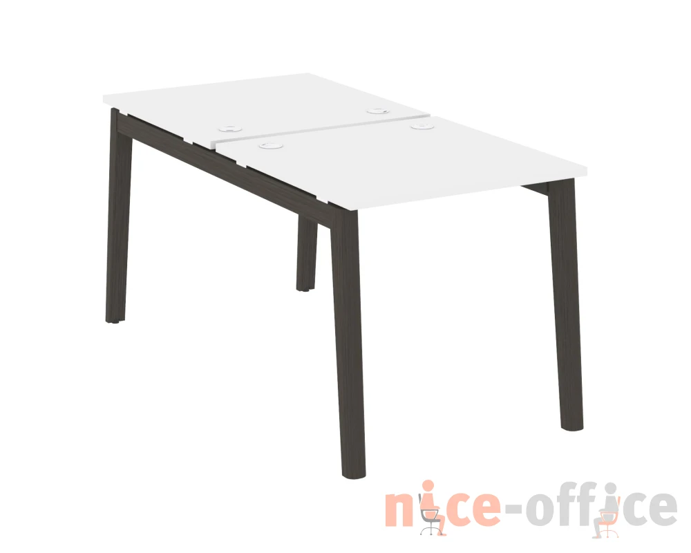 Рабочая станция, опоры - массив дерева 78x163,5x75 Оникс Вуд / Onix Wood