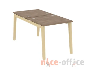 Рабочая станция, опоры - массив дерева 78x163,5x75 Оникс Вуд / Onix Wood images