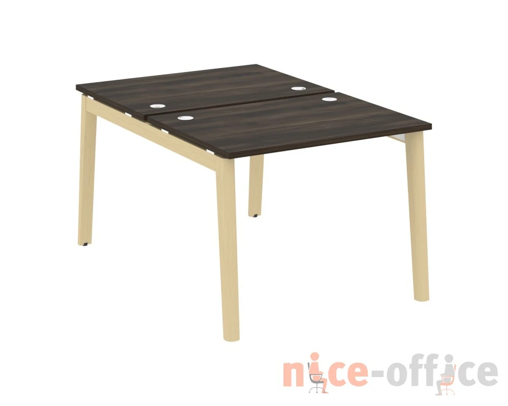 Рабочая станция, опоры - массив дерева 98x147,5x75 Оникс Вуд / Onix Wood