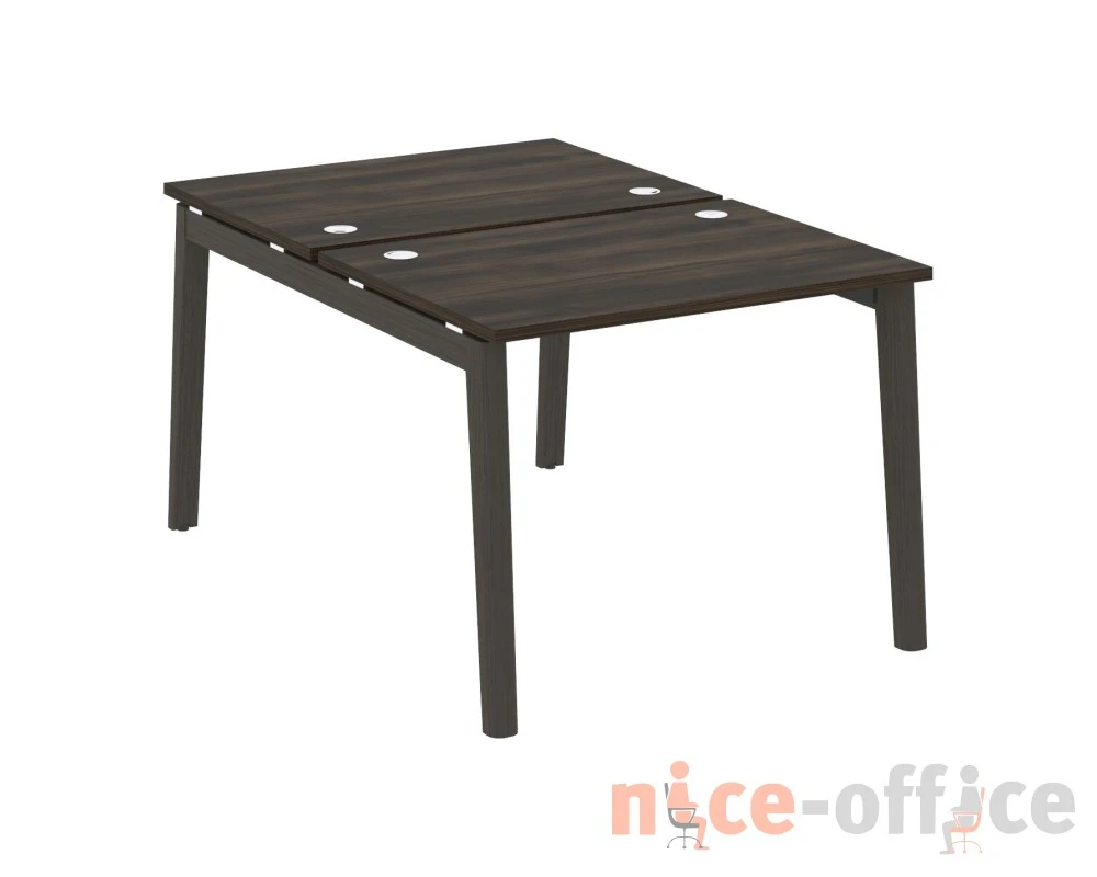 Рабочая станция, опоры - массив дерева 98x147,5x75 Оникс Вуд / Onix Wood