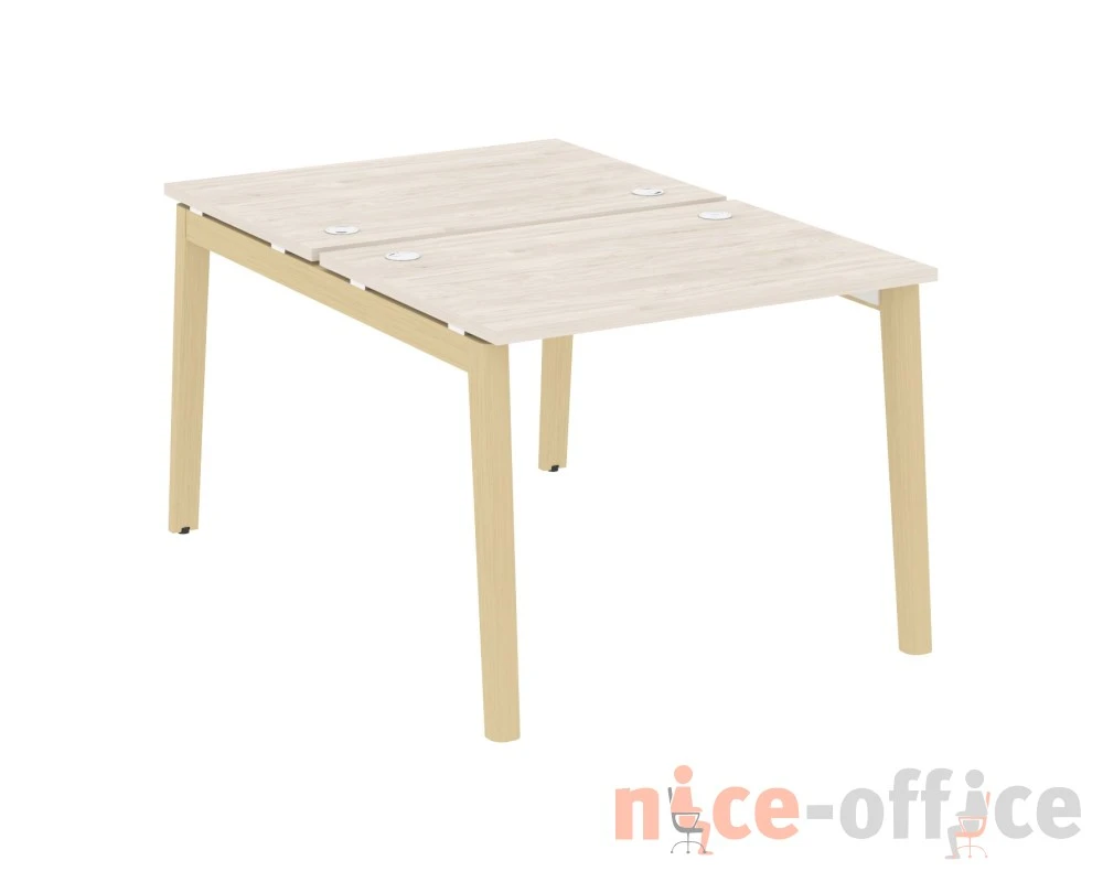 Рабочая станция, опоры - массив дерева 98x147,5x75 Оникс Вуд / Onix Wood