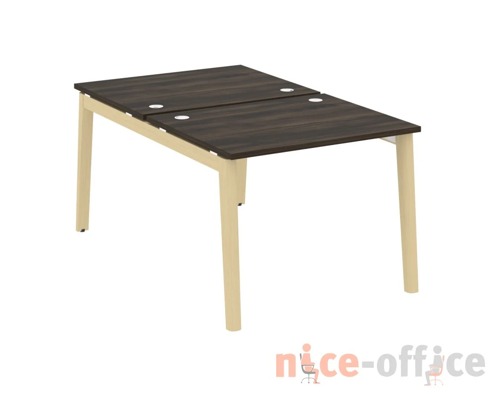 Рабочая станция, опоры - массив дерева 98x163,5x75 Оникс Вуд / Onix Wood