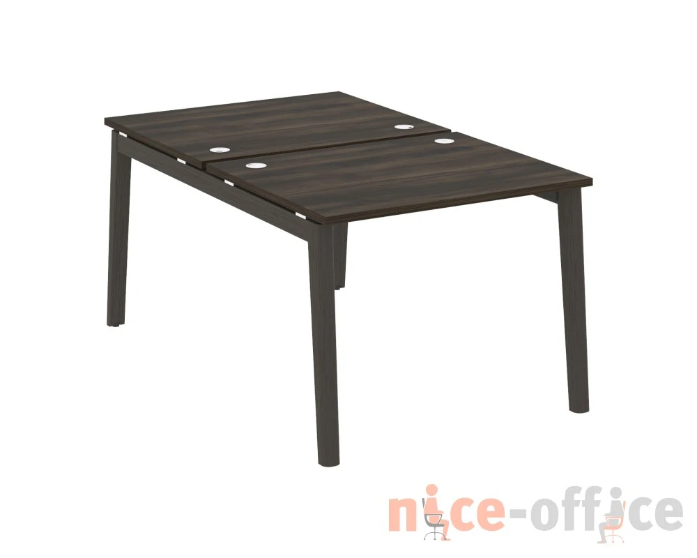 Рабочая станция, опоры - массив дерева 98x163,5x75 Оникс Вуд / Onix Wood