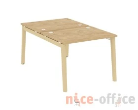 Рабочая станция, опоры - массив дерева 98x163,5x75 Оникс Вуд / Onix Wood images
