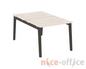 Рабочая станция, опоры - массив дерева 98x163,5x75 Оникс Вуд / Onix Wood images