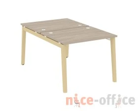Рабочая станция, опоры - массив дерева 98x163,5x75 Оникс Вуд / Onix Wood images