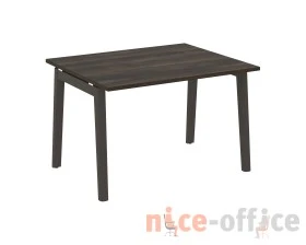 Стол переговорный (1 столешница), опоры - массив дерева 118x98x75 Оникс Вуд / Onix Wood images