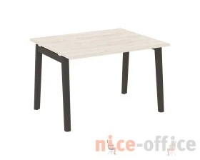 Стол переговорный (1 столешница), опоры - массив дерева 118x98x75 Оникс Вуд / Onix Wood images