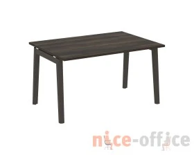 Стол переговорный (1 столешница), опоры - массив дерева 138x98x75 Оникс Вуд / Onix Wood images