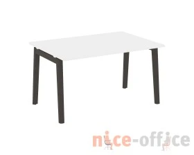Стол переговорный (1 столешница), опоры - массив дерева 138x98x75 Оникс Вуд / Onix Wood images