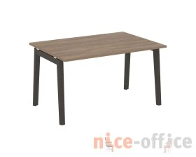 Стол переговорный (1 столешница), опоры - массив дерева 138x98x75 Оникс Вуд / Onix Wood images