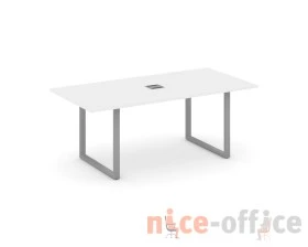 Стол переговорный на О-образном каркасе с лючком 1980x980x750 Стайл Проджект Директ / Style Project Direct images