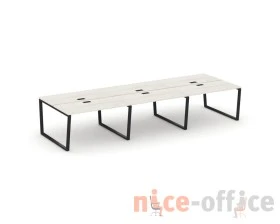 Рабочая станция 2-х сторон. SN-6T2.DRS-073 4140х1432х750 Стайл Проджект Фьюжн / Style Project Fusion images