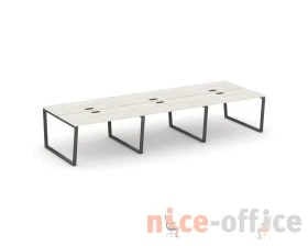 Рабочая станция 2-х сторон. SN-6T2.DRS-073 4140х1432х750 Стайл Проджект Фьюжн / Style Project Fusion images
