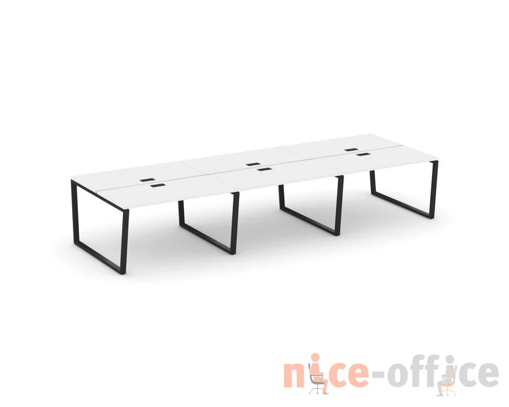 Рабочая станция 2-х сторон. SN-6T2.DRS-073 4140х1432х750 Стайл Проджект Фьюжн / Style Project Fusion