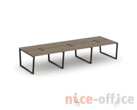 Рабочая станция 2-х сторон. SN-6T2.DRS-073 4140х1432х750 Стайл Проджект Фьюжн / Style Project Fusion images