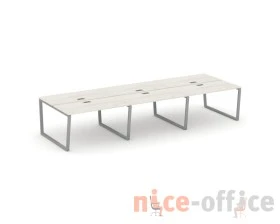 Рабочая станция 2-х сторон. SN-6T2.DRS-073 4140х1432х750 Стайл Проджект Фьюжн / Style Project Fusion images