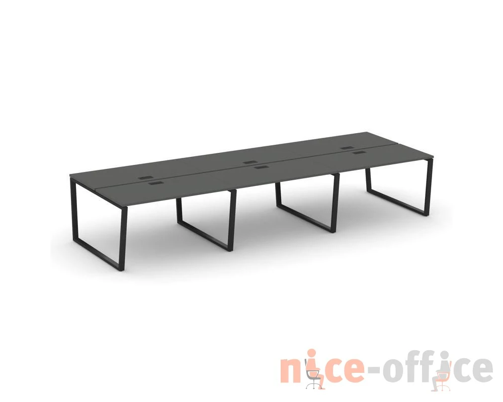 Рабочая станция 2-х сторон. SN-6T2.DRS-073 4140х1432х750 Стайл Проджект Фьюжн / Style Project Fusion