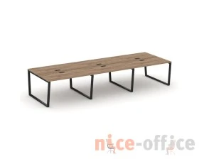 Рабочая станция 2-х сторон. SN-6T2.DRS-073 4140х1432х750 Стайл Проджект Фьюжн / Style Project Fusion images