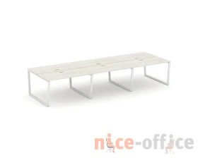 Рабочая станция 2-х сторон. SN-6T2.DRS-073 4140х1432х750 Стайл Проджект Фьюжн / Style Project Fusion images