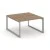 Дуб табак/Серый/Серебро