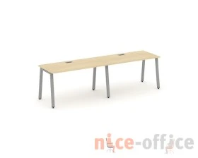 Рабочая станция 1 сторон. на А-образном каркасе 60 мм 2360х700х750 Стайл Проджект / Style Project images