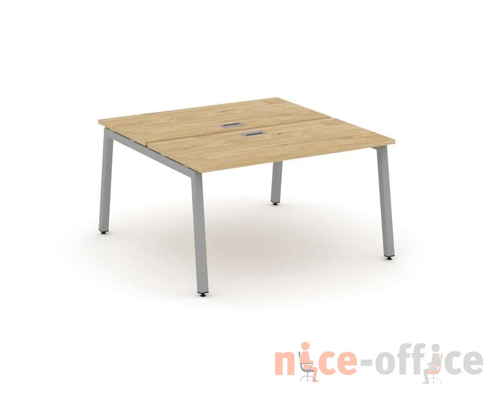 Рабочая станция 2-х сторон. на А-образном каркасе 50 мм 1580х1232х750 Стайл Проджект / Style Project