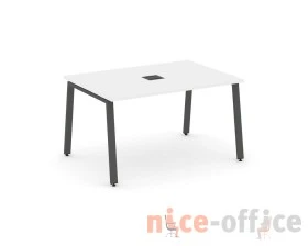 Стол переговорный на А-образном каркасе 60 мм 1180х980х750 Стайл Проджект / Style Project images