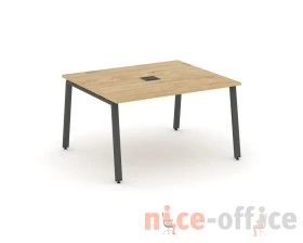 Стол переговорный на А-образном каркасе 60 мм 1380х1180х750 Стайл Проджект / Style Project images