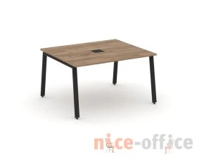 Стол переговорный на А-образном каркасе 60 мм 1380х1180х750 Стайл Проджект / Style Project images