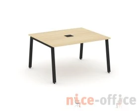 Стол переговорный на А-образном каркасе 60 мм 1380х1180х750 Стайл Проджект / Style Project images