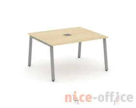 Стол переговорный на А-образном каркасе 60 мм 1380х1180х750 Стайл Проджект / Style Project images