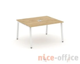 Стол переговорный на А-образном каркасе 60 мм 1380х1180х750 Стайл Проджект / Style Project images
