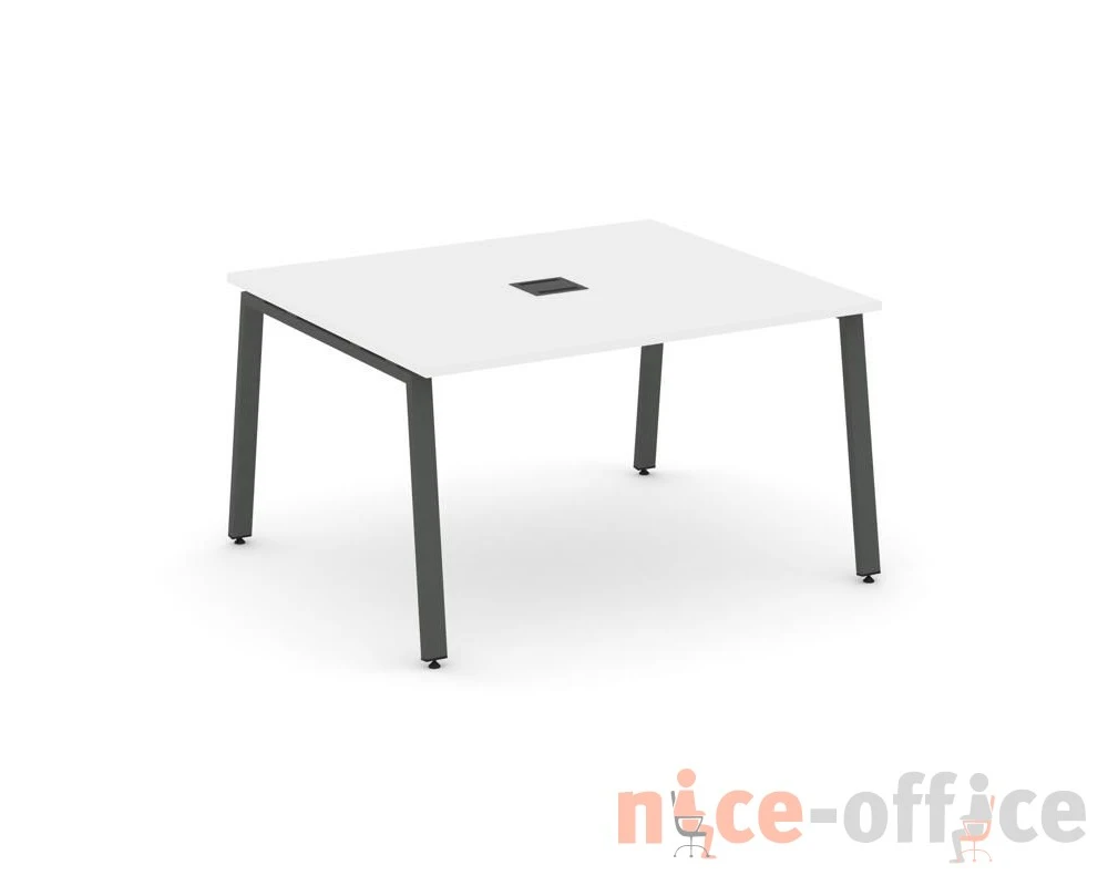 Стол переговорный на А-образном каркасе 60 мм 1380х1180х750 Стайл Проджект / Style Project