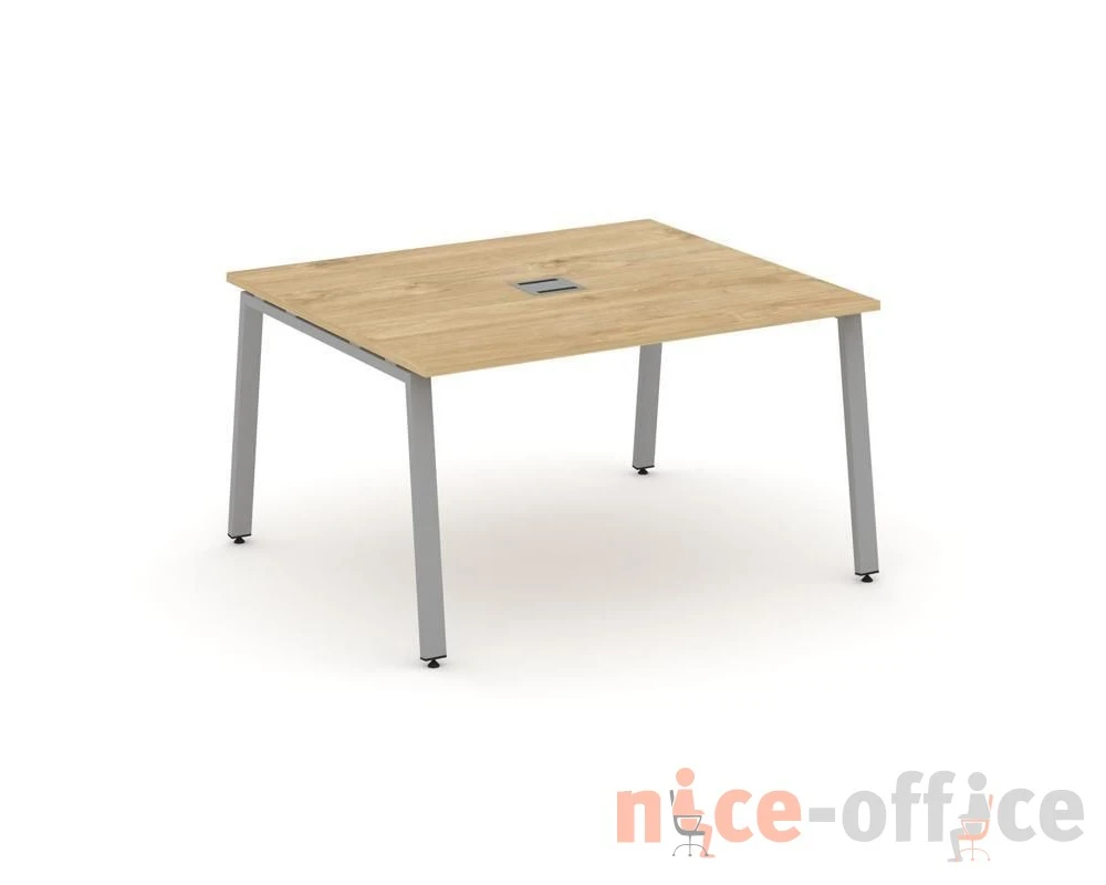 Стол переговорный на А-образном каркасе 60 мм 1380х1180х750 Стайл Проджект / Style Project