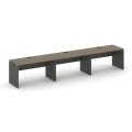 Антрацит/Вяз благородный/Черная заглушка