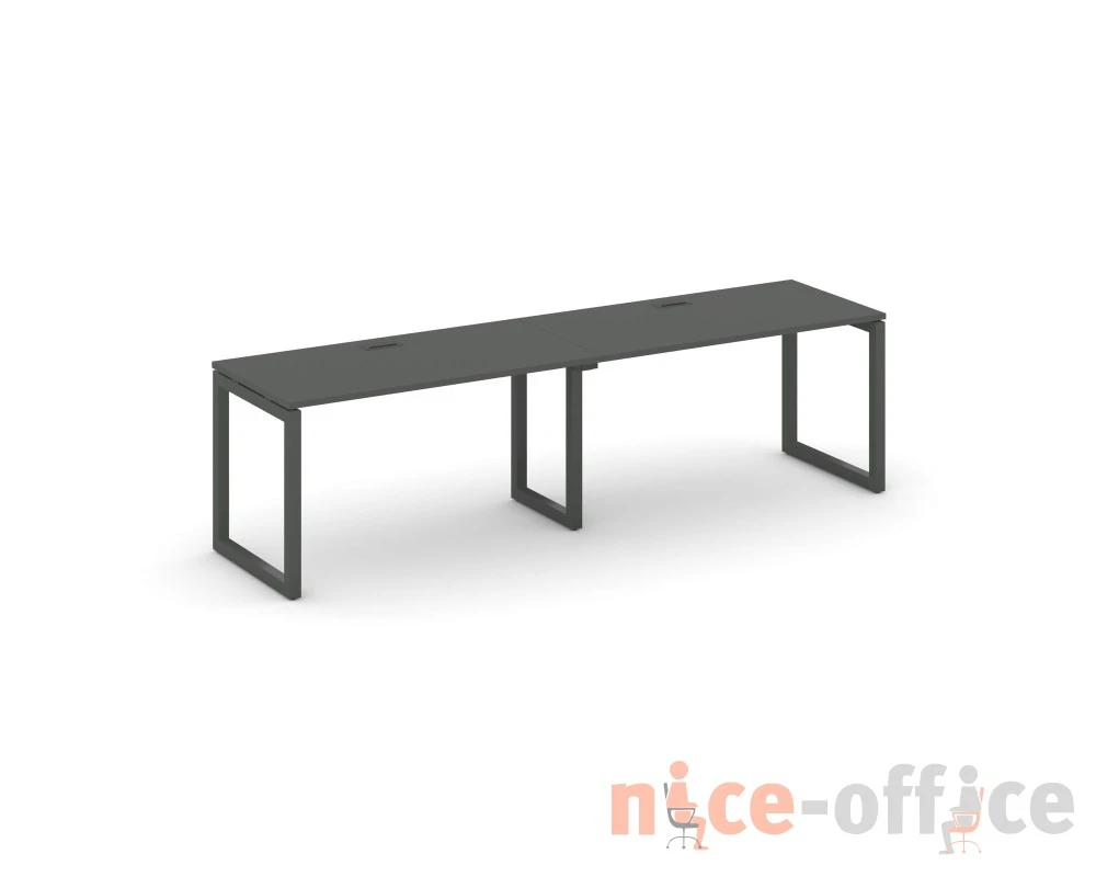 Рабочая станция 1 сторон. на О-образном каркасе 50 мм 1960x800x750 Стайл Проджект / Style Project