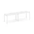 Белый/Металл белый