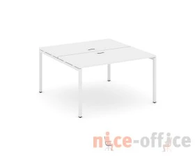 Рабочая станция 2-х сторон. на П-образном каркасе 40 мм 1380x1432x750 Стайл Проджект / Style Project images