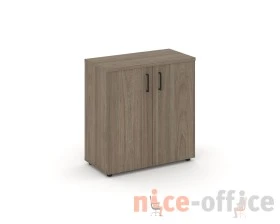 Шкаф низкий широкий закрытый 796x400x833 зад. стенка HDF Стайл Проджект / Style Project images