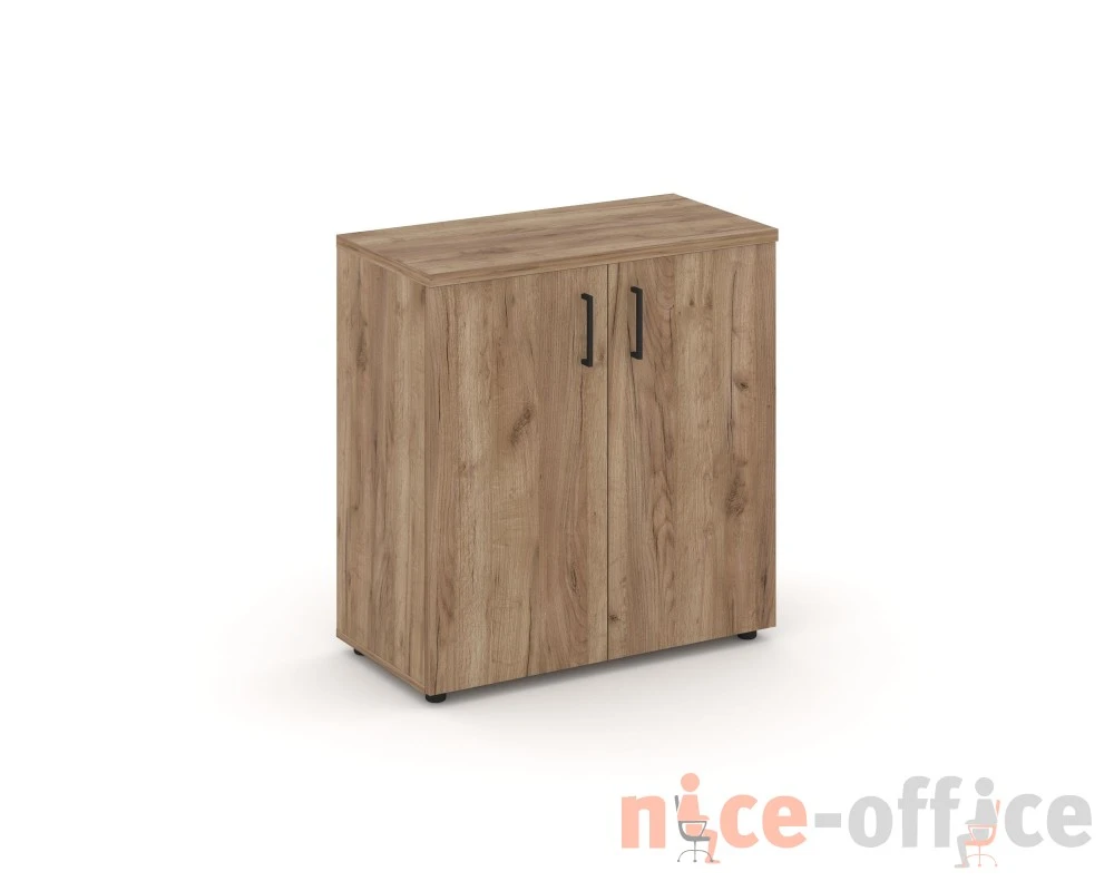 Шкаф низкий широкий закрытый 796x400x833 зад. стенка HDF Стайл Проджект / Style Project