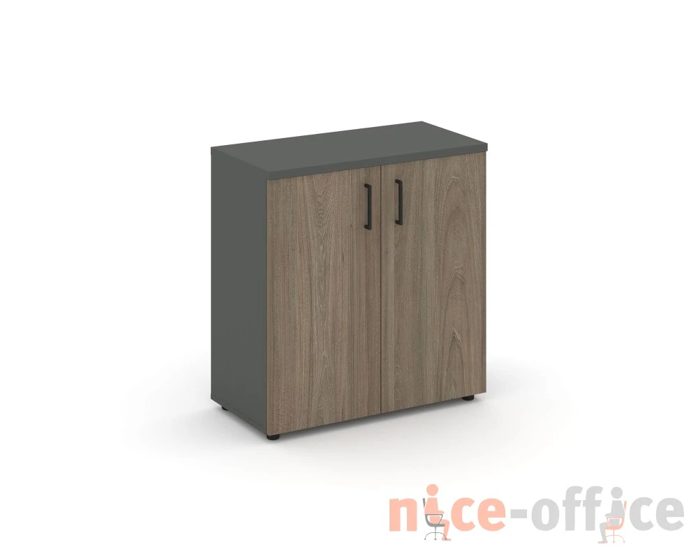 Шкаф низкий широкий закрытый 796x400x833 зад. стенка HDF Стайл Проджект / Style Project