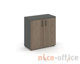 Шкаф низкий широкий закрытый 796x400x833 зад. стенка HDF Стайл Проджект / Style Project images