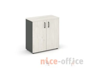 Шкаф низкий широкий закрытый 796x400x833 зад. стенка HDF Стайл Проджект / Style Project images