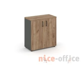 Шкаф низкий широкий закрытый 796x400x833 зад. стенка HDF Стайл Проджект / Style Project images