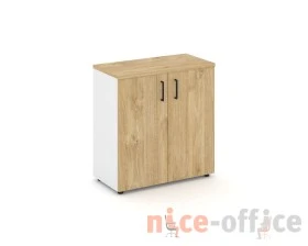 Шкаф низкий широкий закрытый 796x400x833 зад. стенка HDF Стайл Проджект / Style Project images